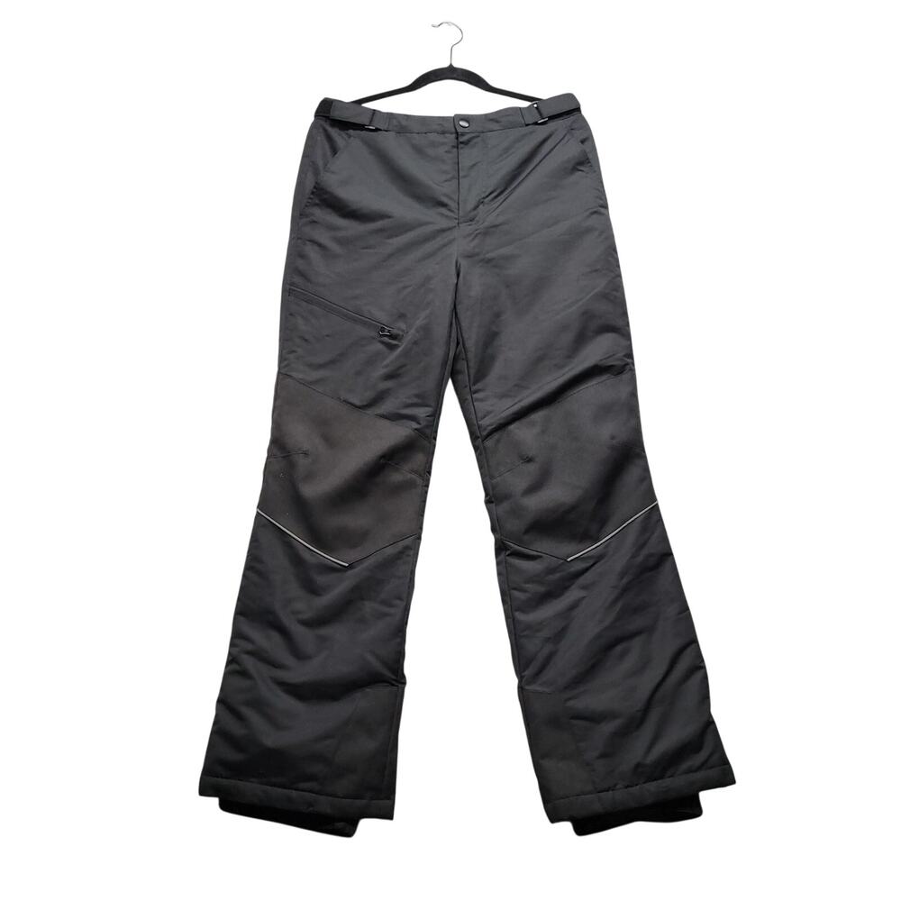 Swiss Tech Mens XXL 18 Black Snow Pants Insulated Ski Snowboard Winter